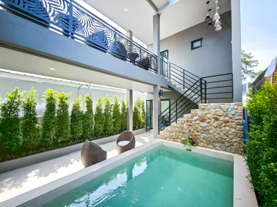 Modern 4Bedroom Villa with Private Pool in Maret Koh Samui 8.9M T