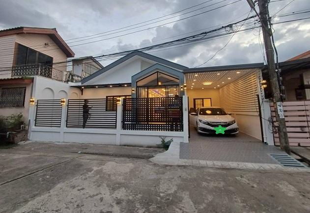ขายบ้านเดี่ยว 1 ชั้น 36 ตรว. เคหะธานี 2 นวลจันทร์ 56 สไตล์มินิมอล