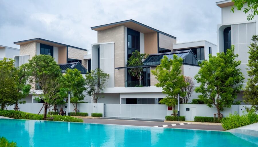 VIVE กรุงเทพกรีฑา โครงการบ้านเดี่ยว 3 ชั้น พร้อมลิฟต์ส่วนตัว 4 ห้องนอน 6 ห้องน้ำ ราคาพิเศษ โทร 0818119186
