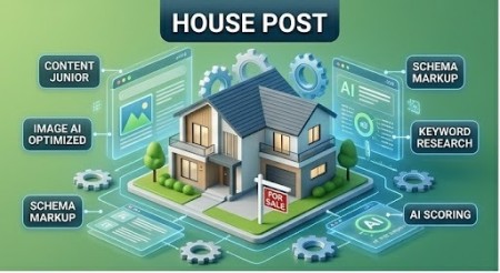 รับโฆษณาประกาศขายบ้าน ไม่มีค่านายหน้า โพสต์แบบเดิมๆ กูเกิลและAI มองไม่เห็นแล้ว บริการโพสต์ ขายอสังหาบ้านที่ดิน ขายคอนโด