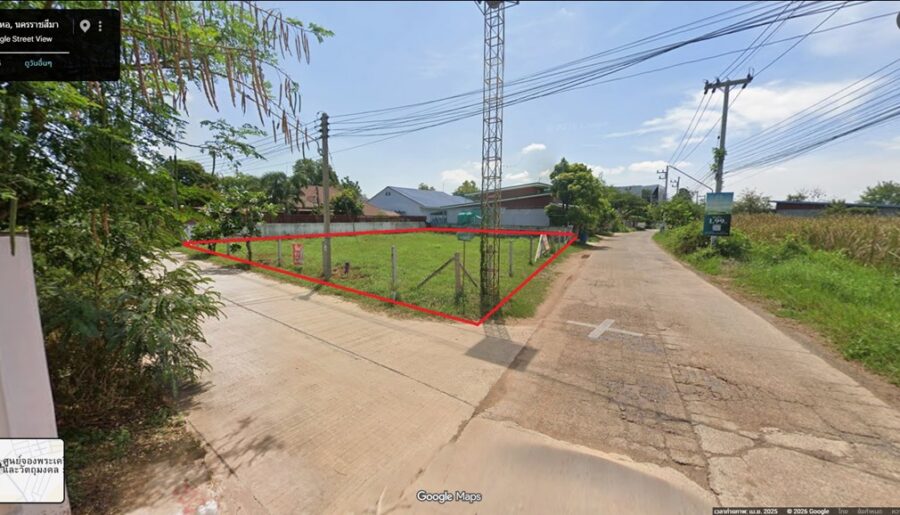 ขายที่ดิน 135 ตร.ว. บึงทับช้าง โคราช อยู่ติดกับโครงการ havana korat โทร 0940168212