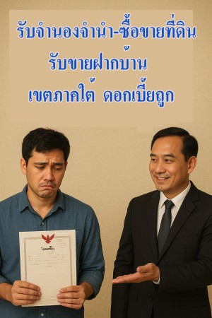 ที่ดิน ประกาศ ตรงกับนายทุนคุยง่าย ใจดีให้คำปรึกษาฟรี,ปัตตานียะลานราธิวาส ไม่ผ่านนายหน้า รับจำนองจำนำที่ดินดอกเบี้ยถูกภาคใต้ ในเขตสงขลาพัทลุงสตูล